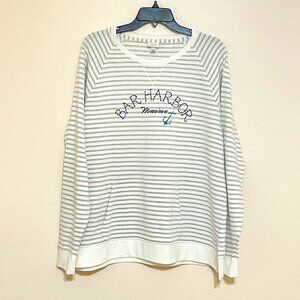 Gear for Sports Striped Sweatshirt Size 2XL "Bar Harbor Marine"